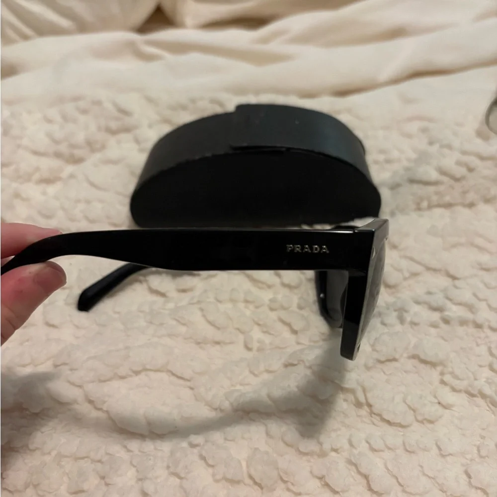 Prada Women's Black Sunglasses - Picture 4 of 5